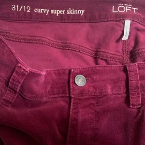 Mid-rise Corduroy Pant by Ann Taylor LOFT